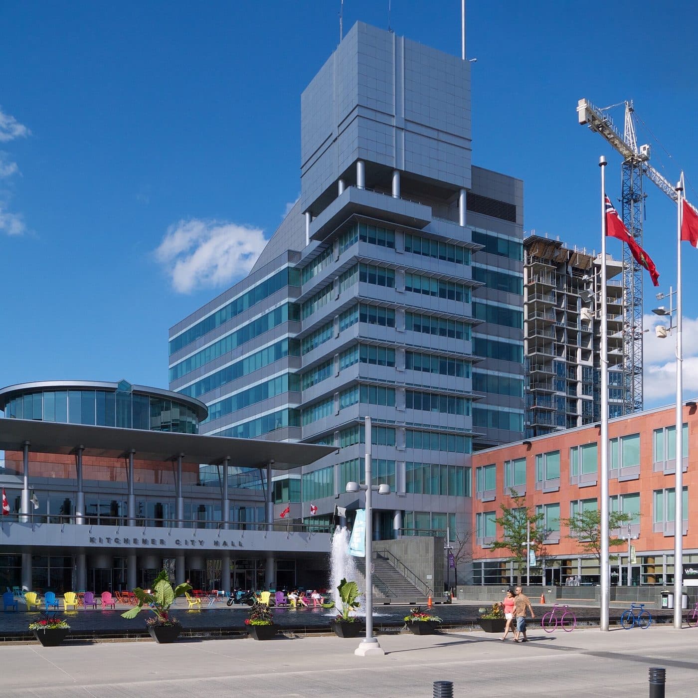 Kitchener City Hall and Carl Zehr Square